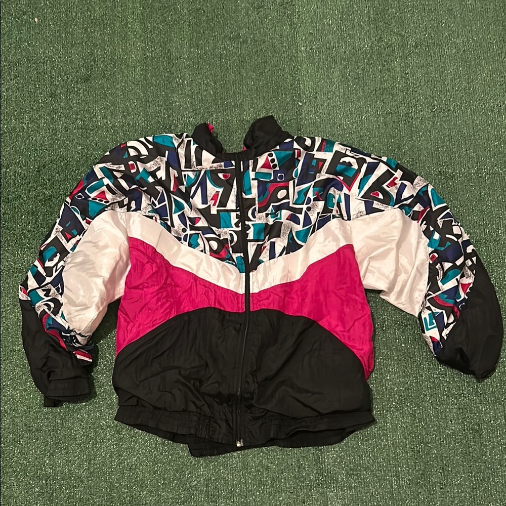 Colorful rave jacket